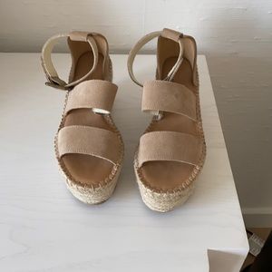 Soludos Wedges Tan